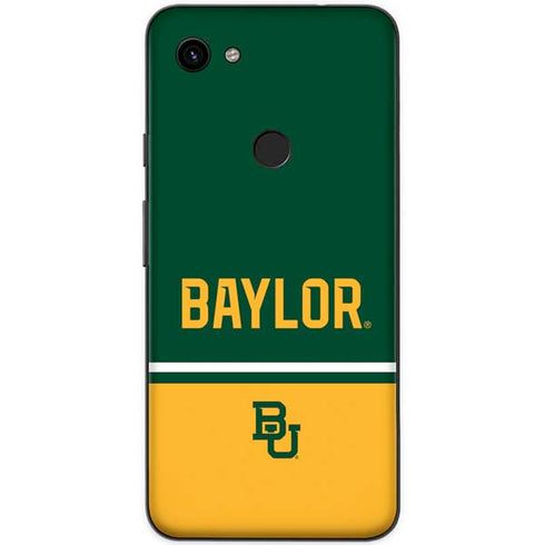 Baylor University BU Split Google Pixel 3a XL Skin